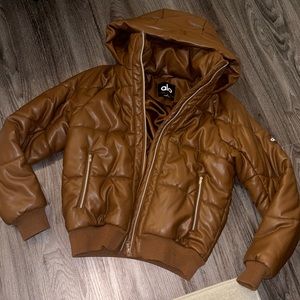 Alo Yoga Faux leather coat